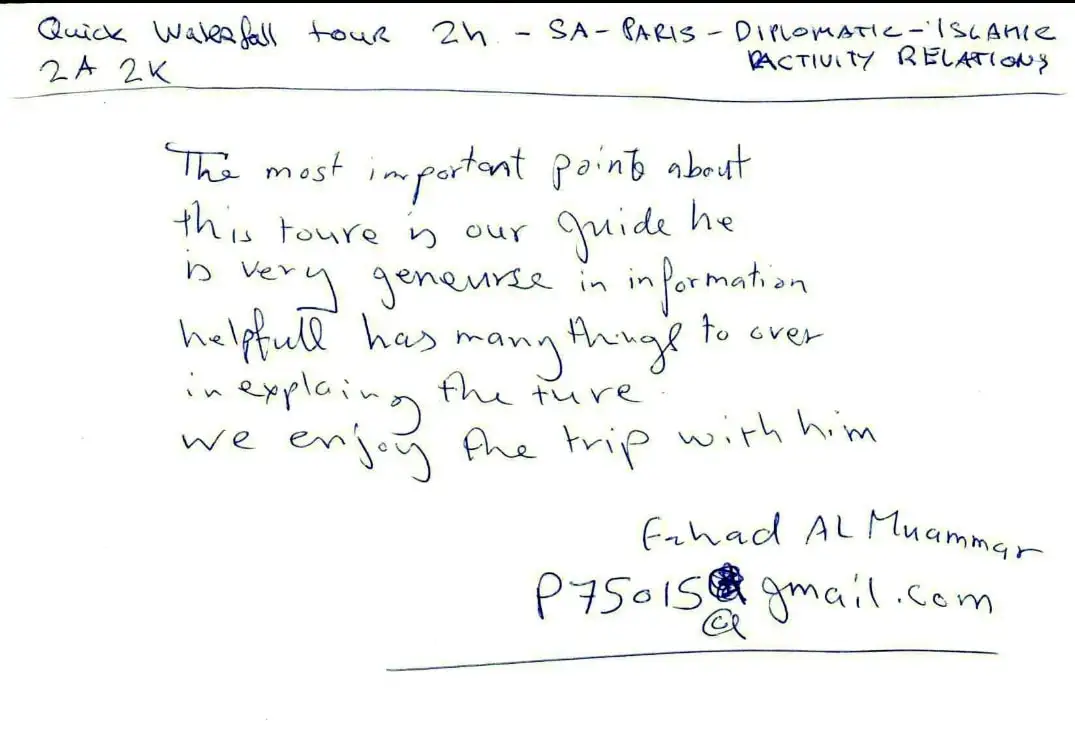 Guest review letter — Happy Tour Switzerland (16)