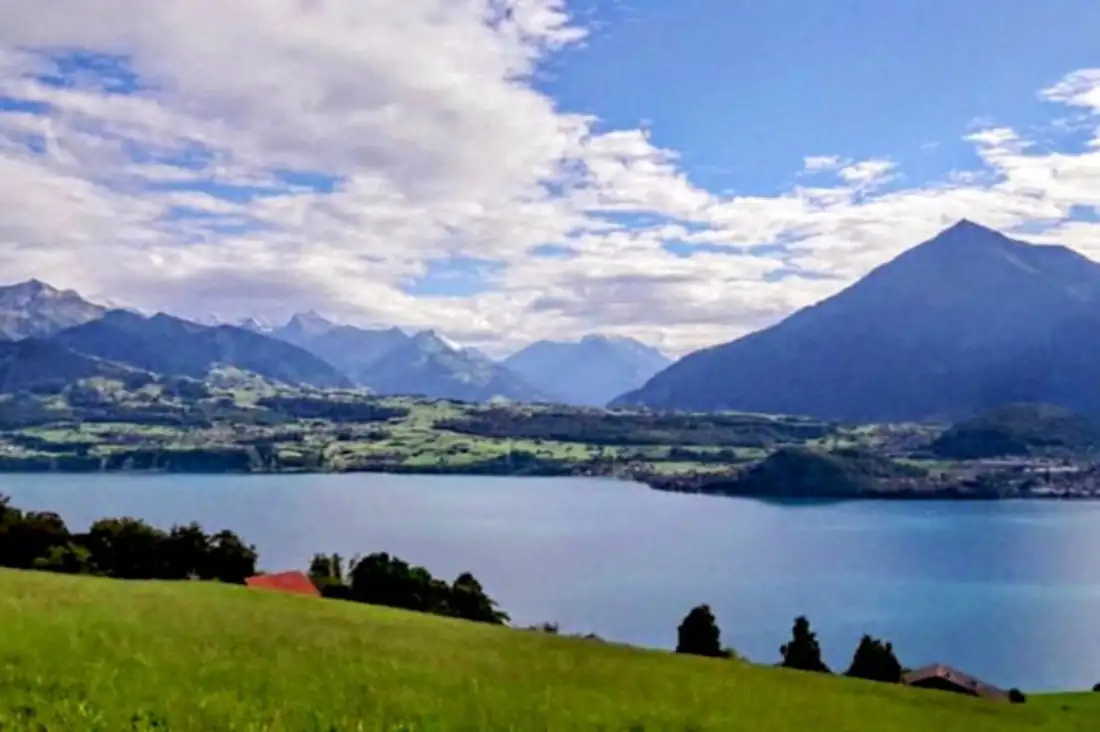 Lake Cloy Hanging Bridge Thun Castle — Happy Tour Switzerland (20)