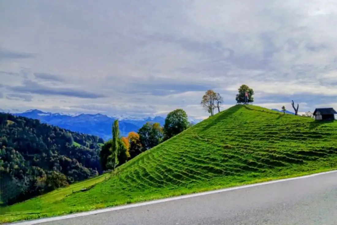 Lake Cloy Hanging Bridge Thun Castle — Happy Tour Switzerland (32)