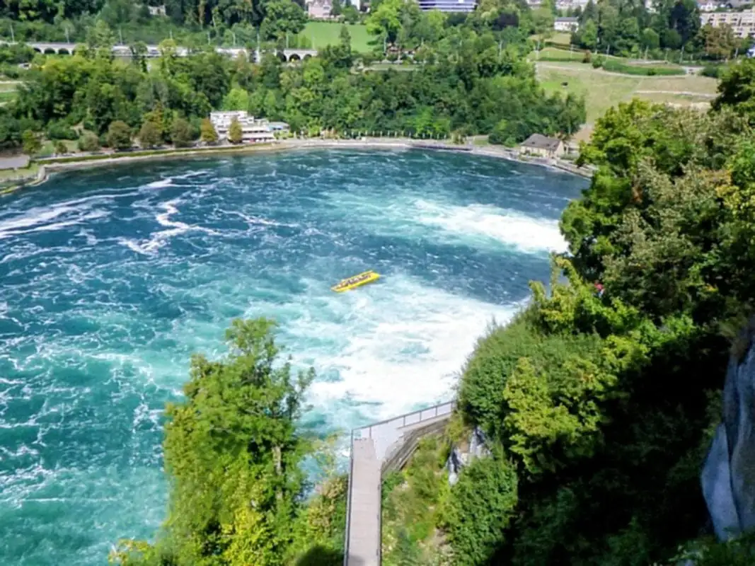 Rhine Waterfall Black Forest Schluchsee Germany — Happy Tour Switzerland (7)